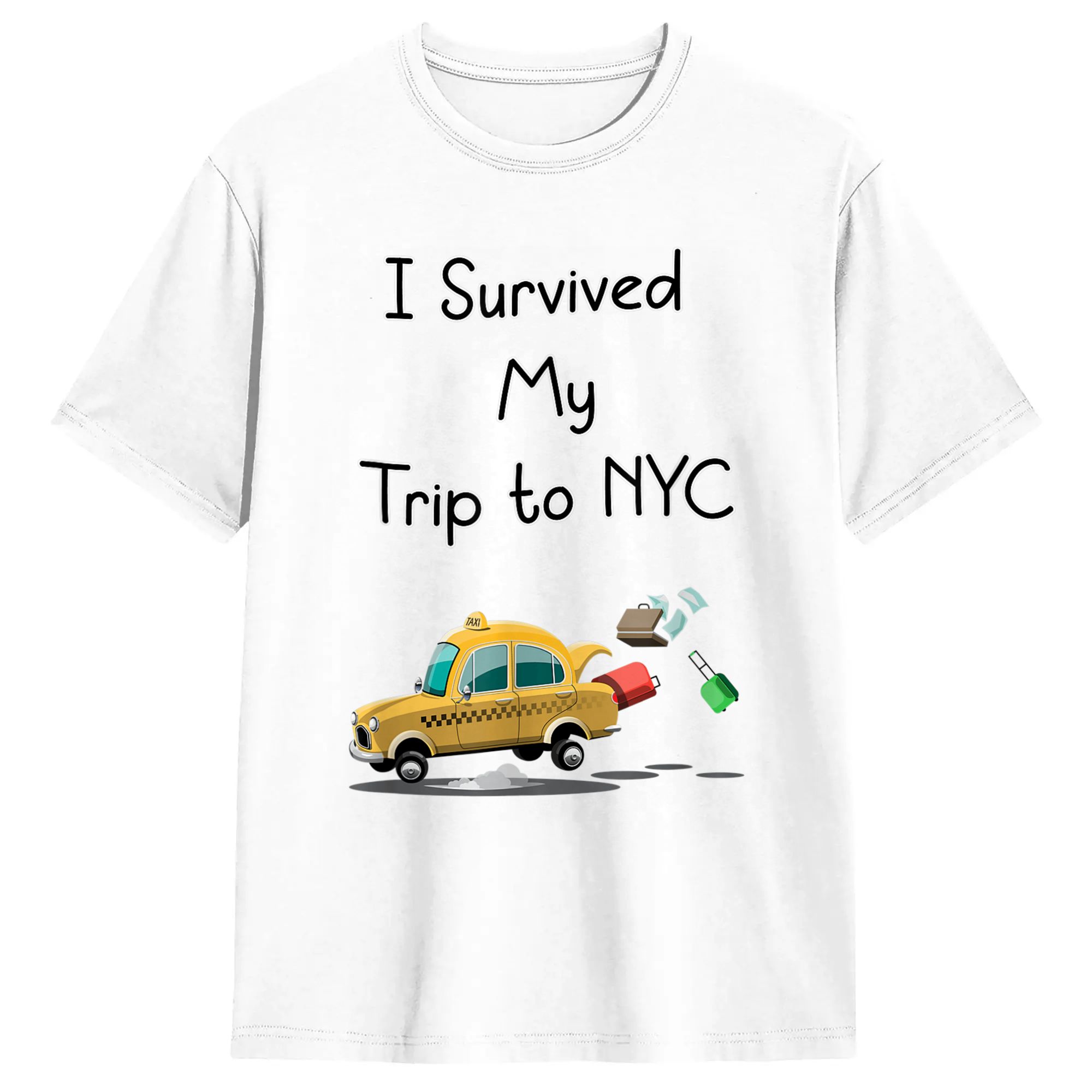 Summer Clothing Nyc - Camiseta de algodão masculina com estampa