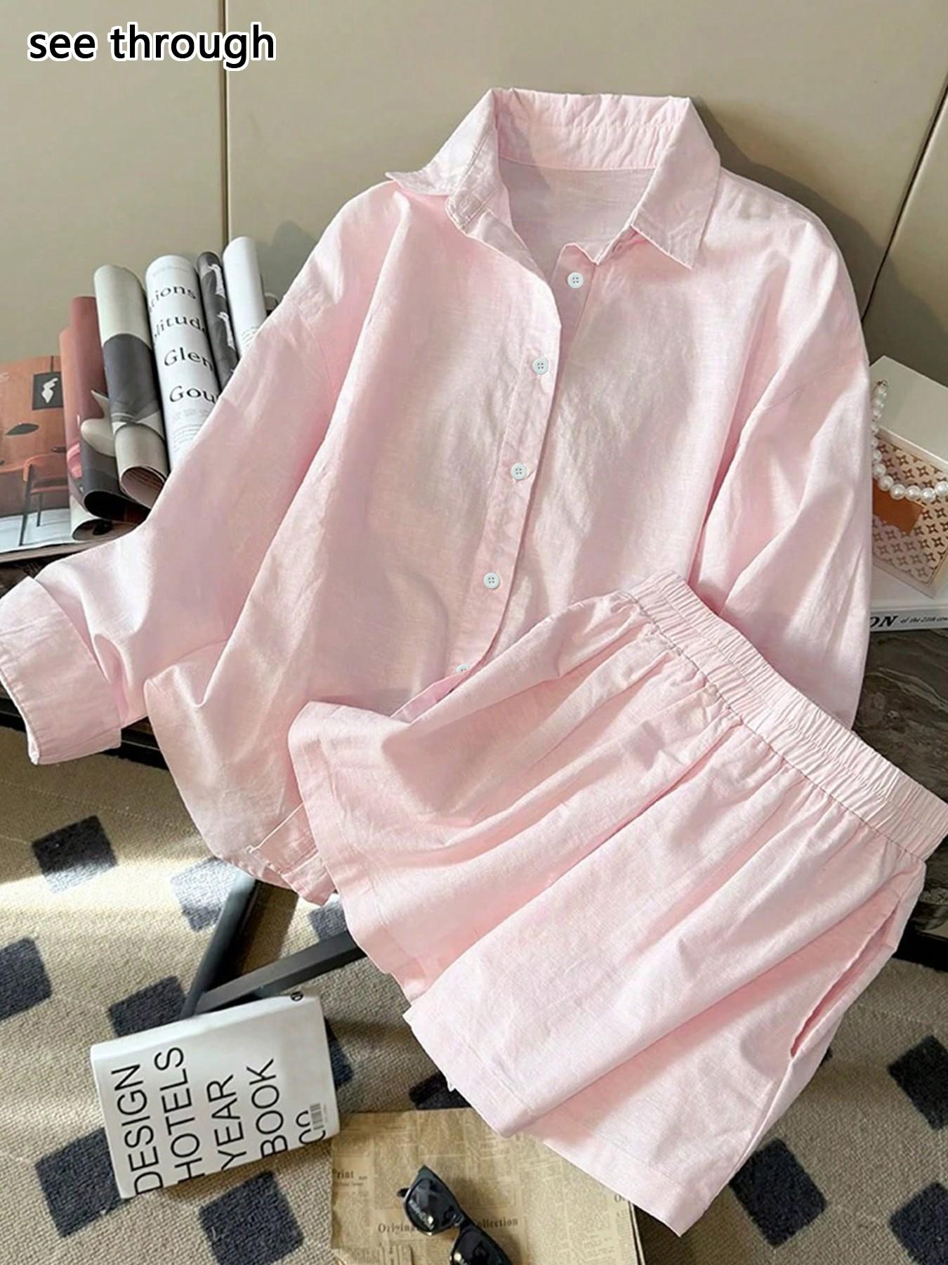 Off Shoulder Blouse - Conjunto Feminino Casual de Cardigã Solto
