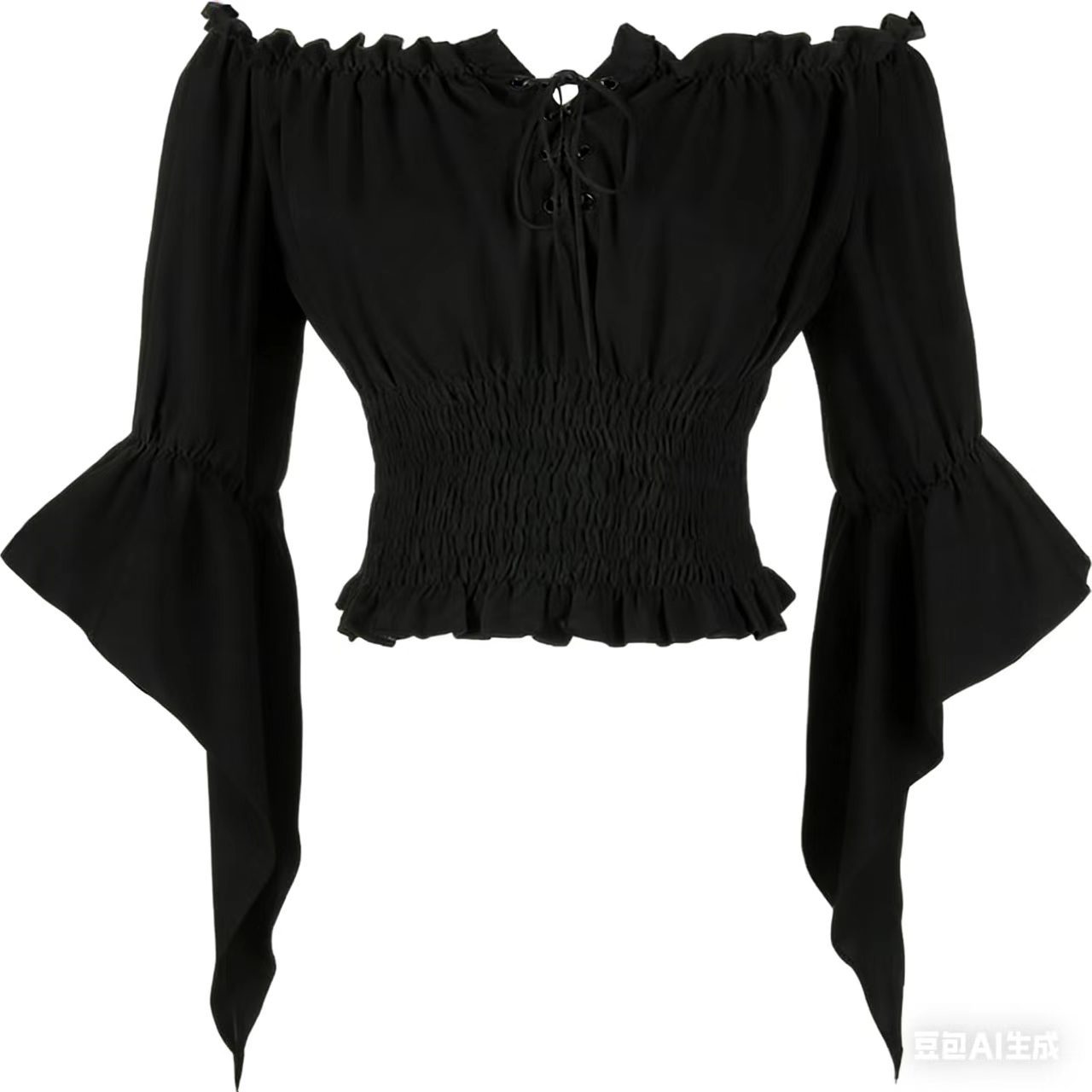 Off Shoulder Blouse - Blusa Feminina Vintage Estilo Renascentista Medieval