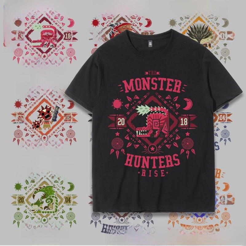 Summer Games Clothing Brand - Camiseta Colaborativa Monster Rising Masculina de