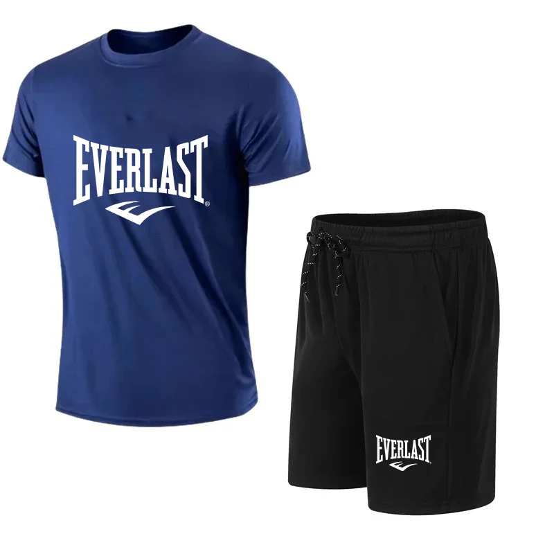 Summer Gym Clothing - Conjunto Masculino de Verão 2026: Camiseta