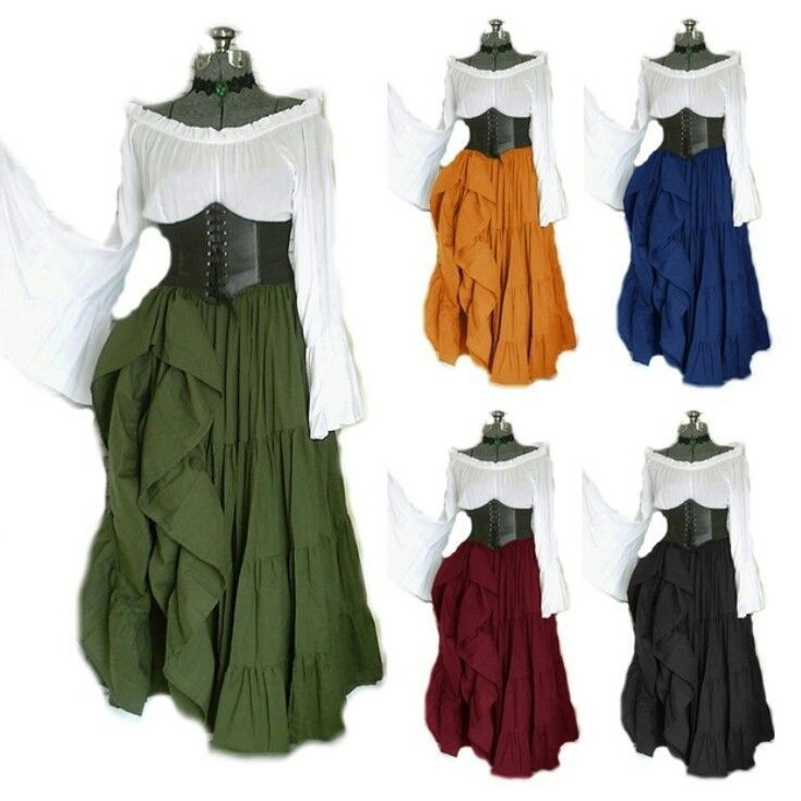 Summer Renaissance Clothing - 2025 novo vestido de festa de