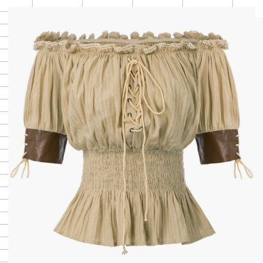 Summer Renaissance Clothing - Novas Blusas e Roupas Femininas de