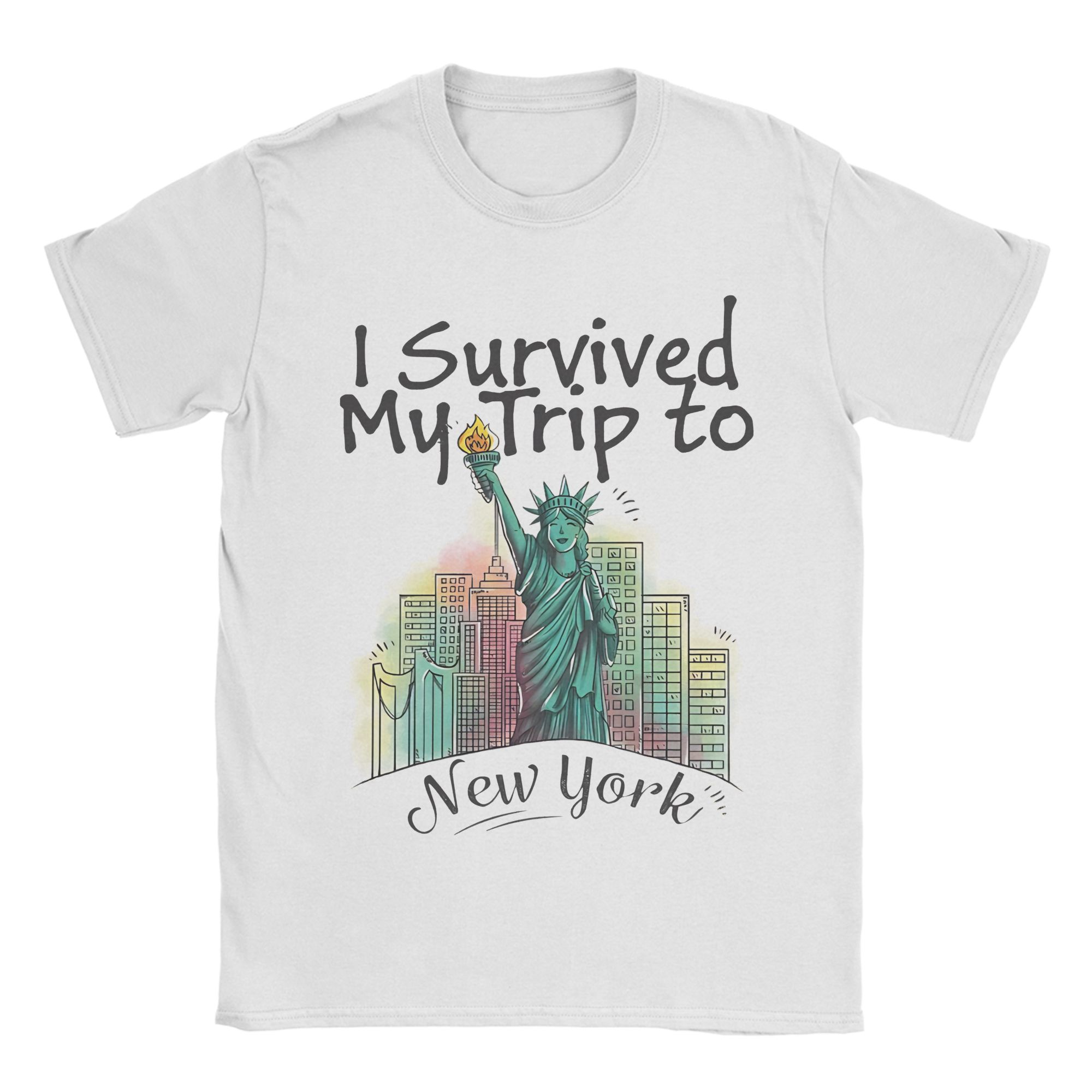 Summer Clothing Nyc - Camiseta retrô I Survived My Trip