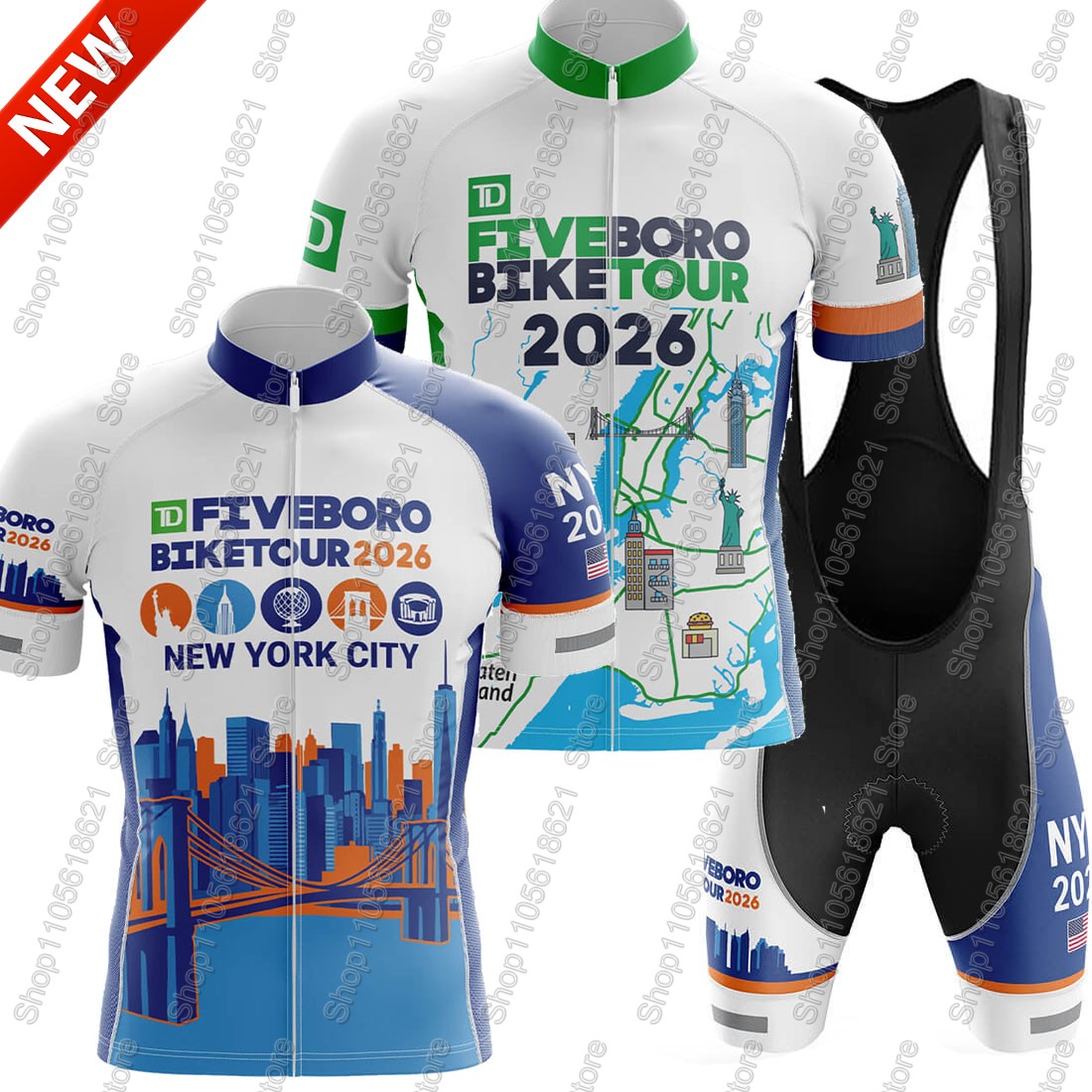 Summer Clothing Nyc - Conjunto de Camisa e Calção de