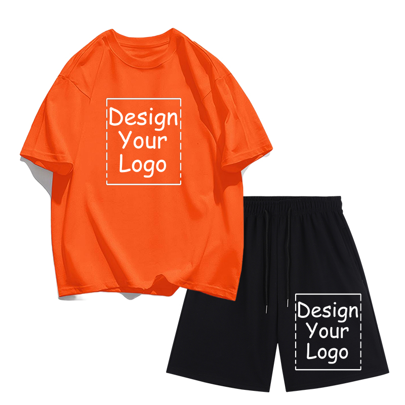Summer Gym Clothing - Conjunto de camisetas confortáveis ​​com padrão