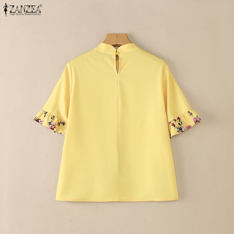 ZANZEA Blusa Feminina de Verão - Summer Clothing Work avaliação e preço