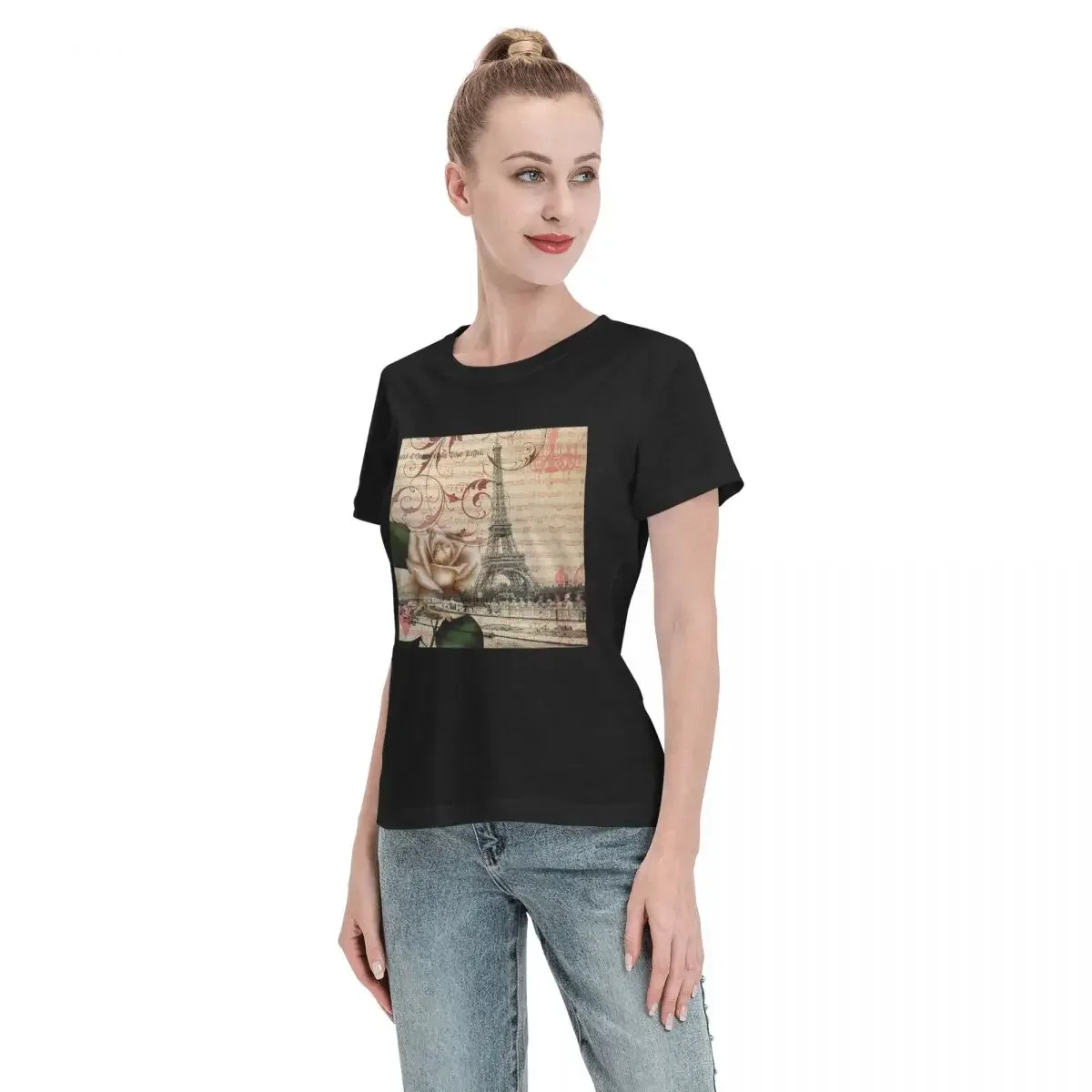 Camiseta feminina Dark Academi - Summer Clothing In Paris avaliação e preço