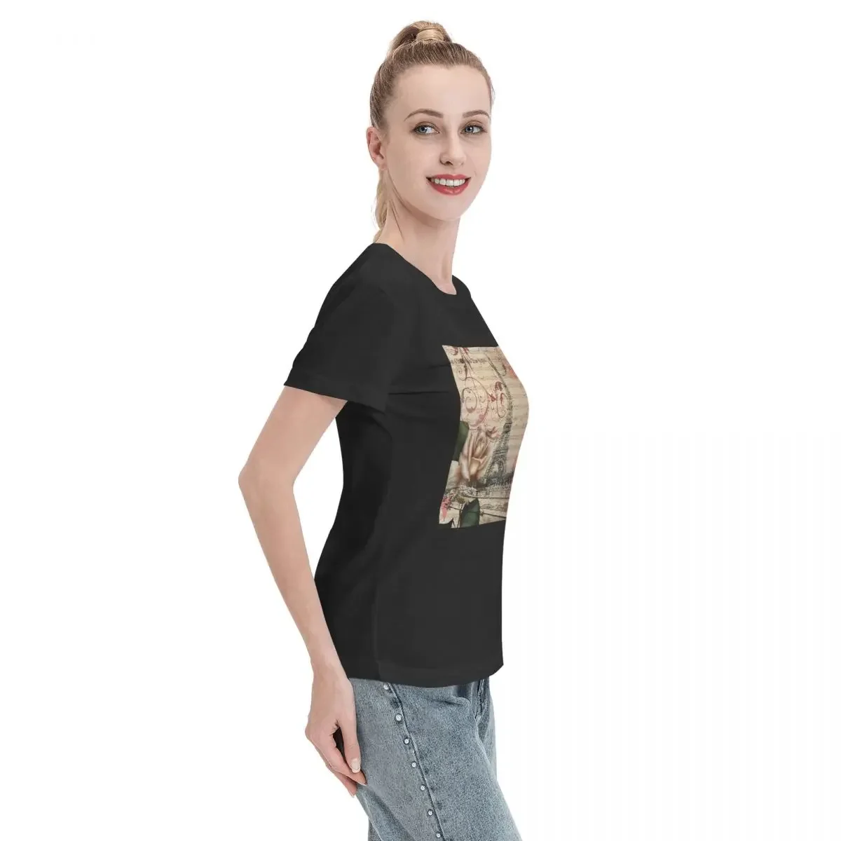 Camiseta feminina Dark Academi - Summer Clothing In Paris avaliação e preço