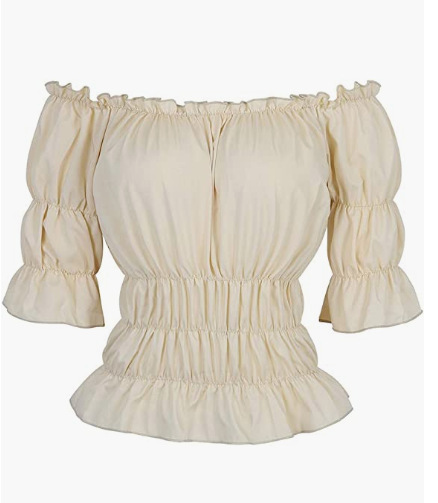 Novas Blusas e Roupas Feminina - Summer Renaissance Clothing avaliação e preço