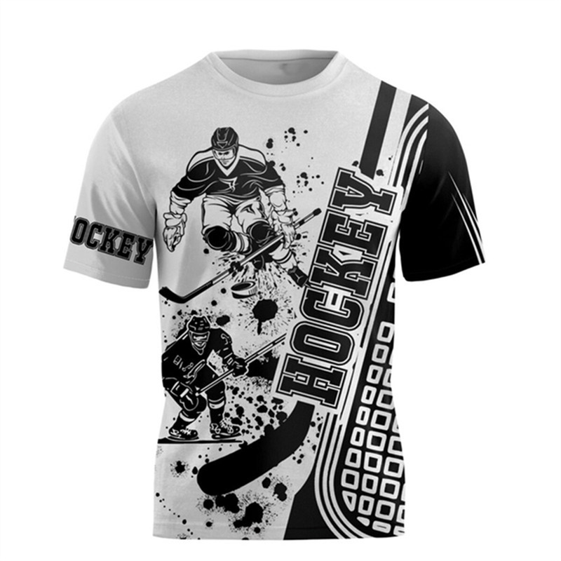 Camiseta esportiva de hóquei c - Summer Clothing Women Canada avaliação e preço