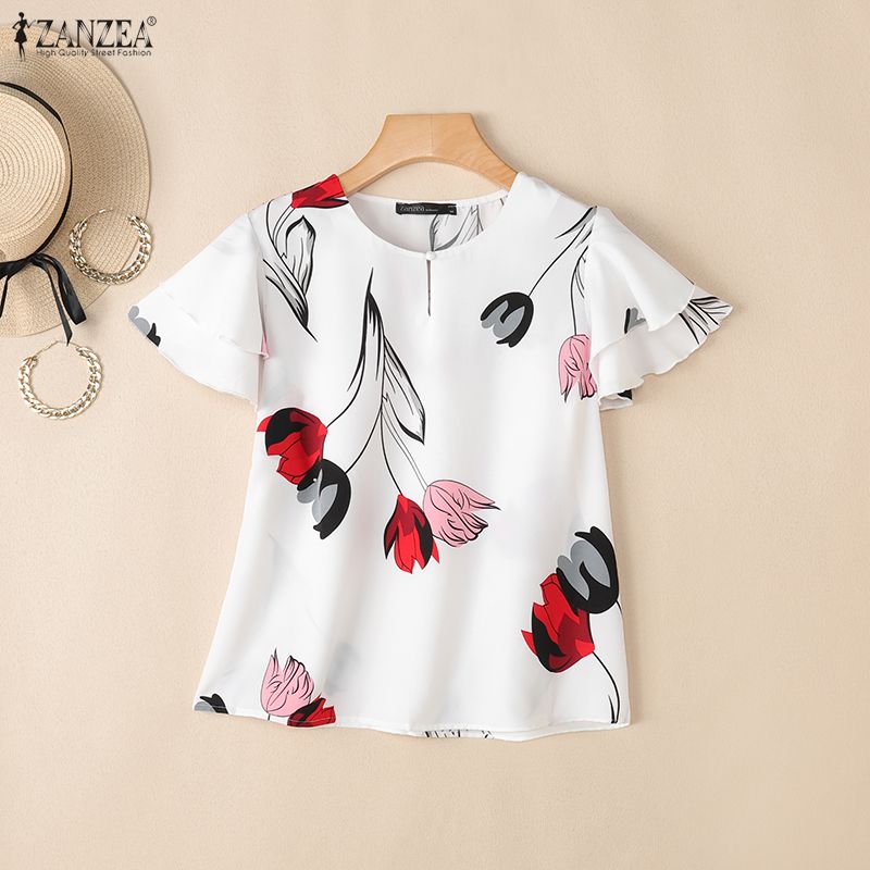 Blusas Femininas ZANZEA de Ver - Summer Clothing Layering avaliação e preço