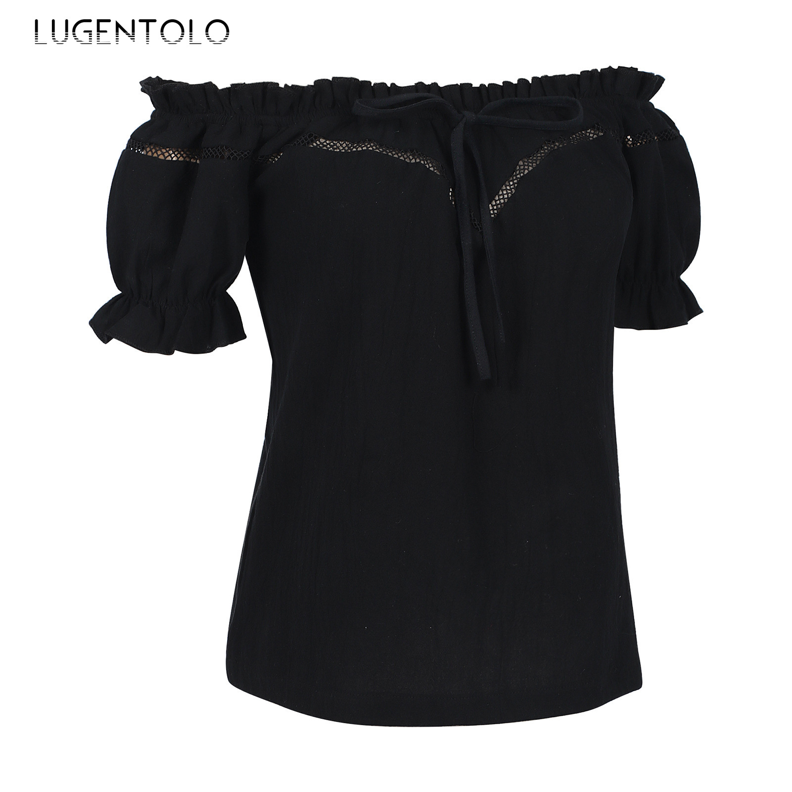 Mulheres retro camisa escura r - Summer Renaissance Clothing avaliação e preço
