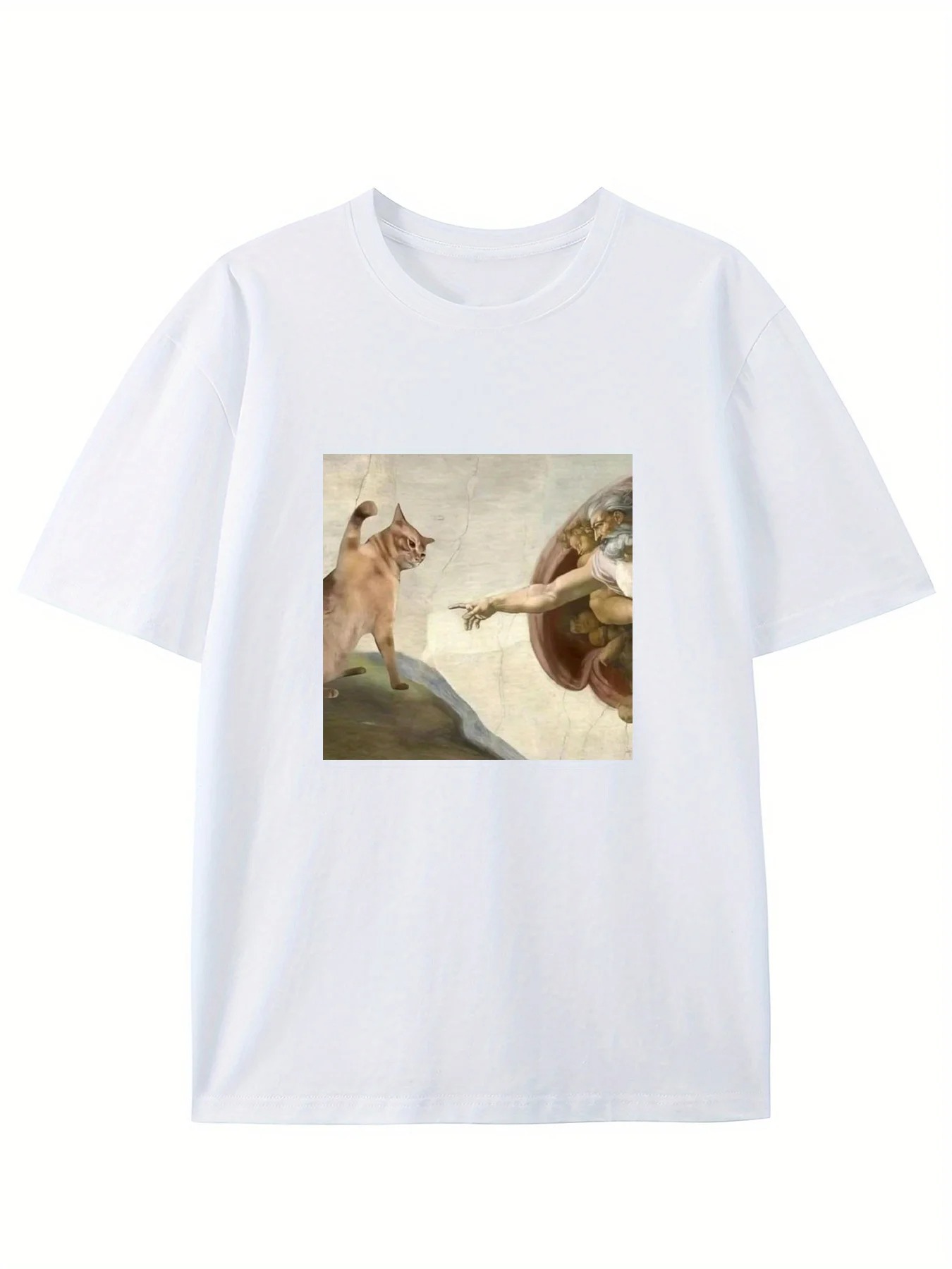 Camiseta Criativa Gato Renasce - Summer Renaissance Clothing avaliação e preço