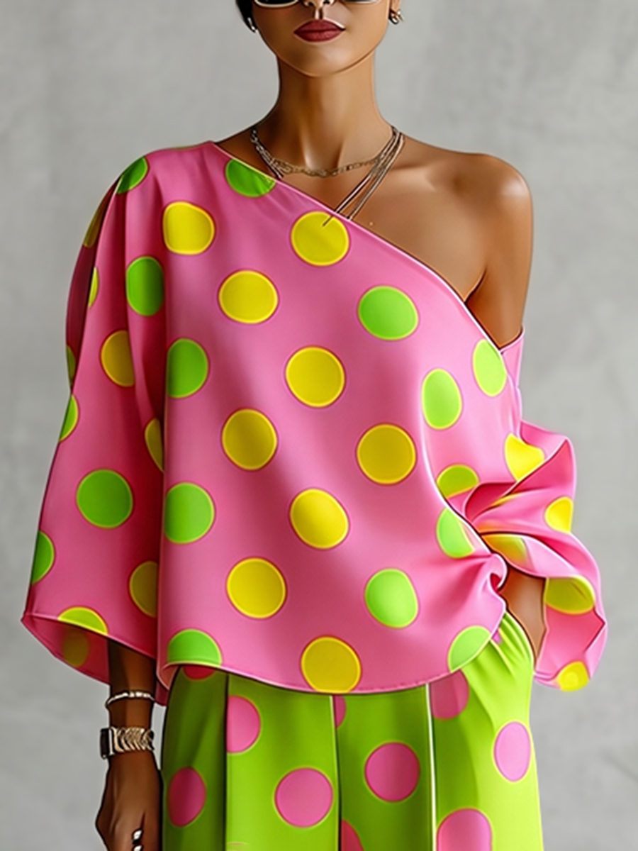 Conjunto Feminino Missuoo de 2 - Off Shoulder Blouse avaliação e preço