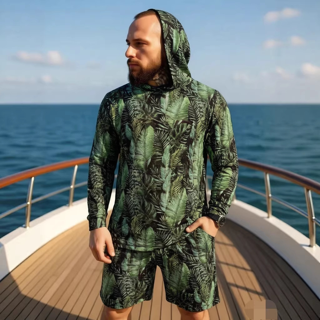Conjunto de Duas Peças com Est - Summer Clothing Guys avaliação e preço