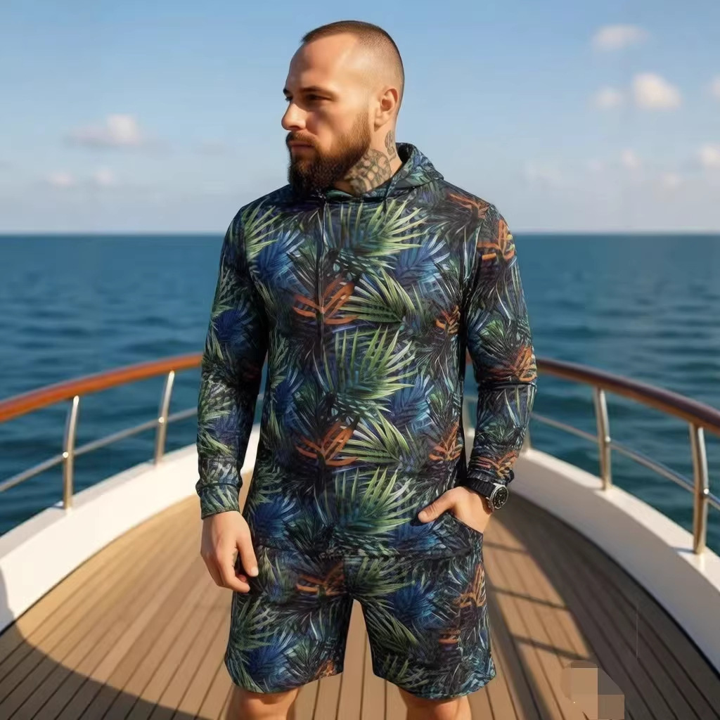 Conjunto de Duas Peças com Est - Summer Clothing Guys avaliação e preço