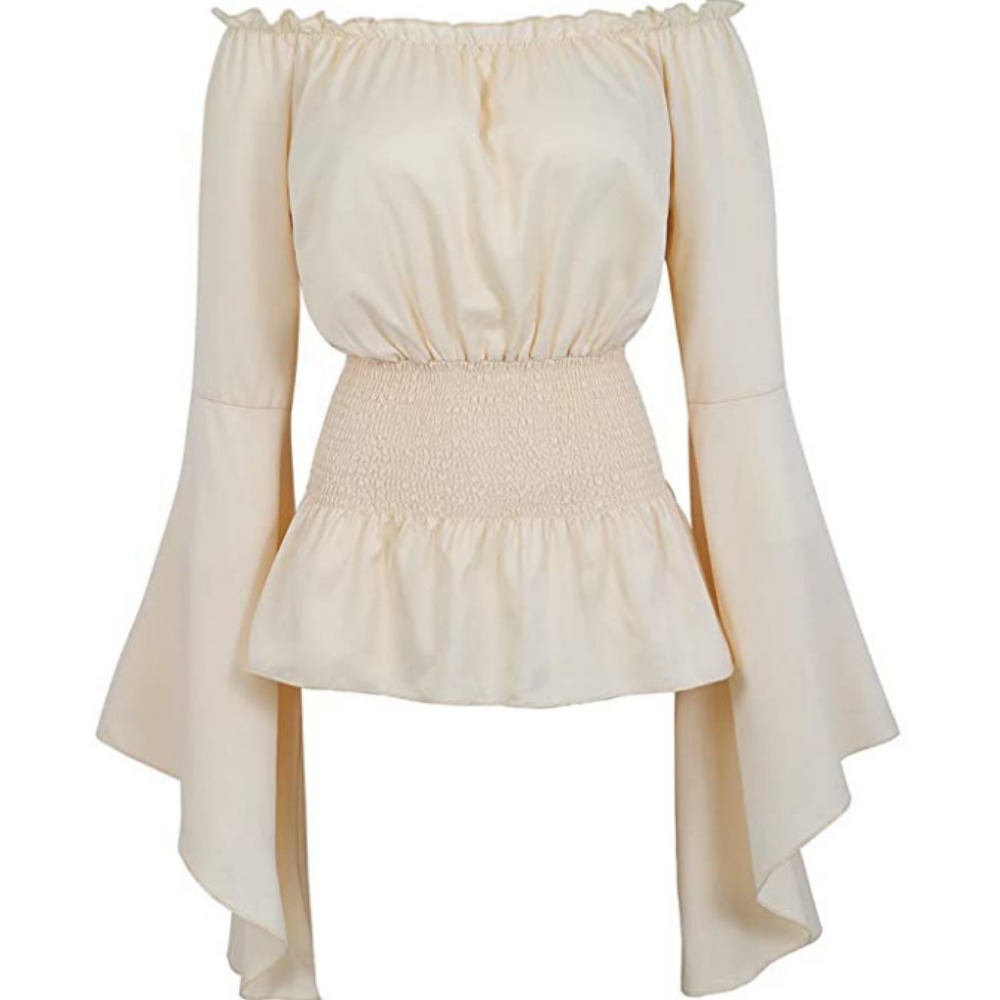 Goth camisa fina queimada mang - Summer Renaissance Clothing avaliação e preço