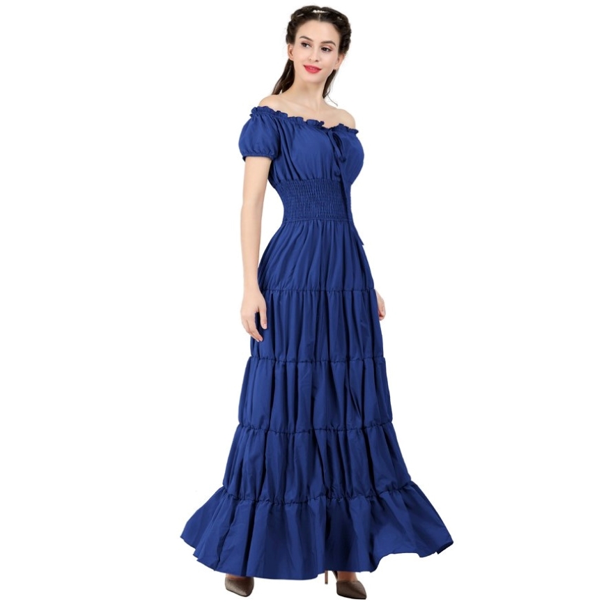 Vestido medieval renascentista - Summer Renaissance Clothing avaliação e preço
