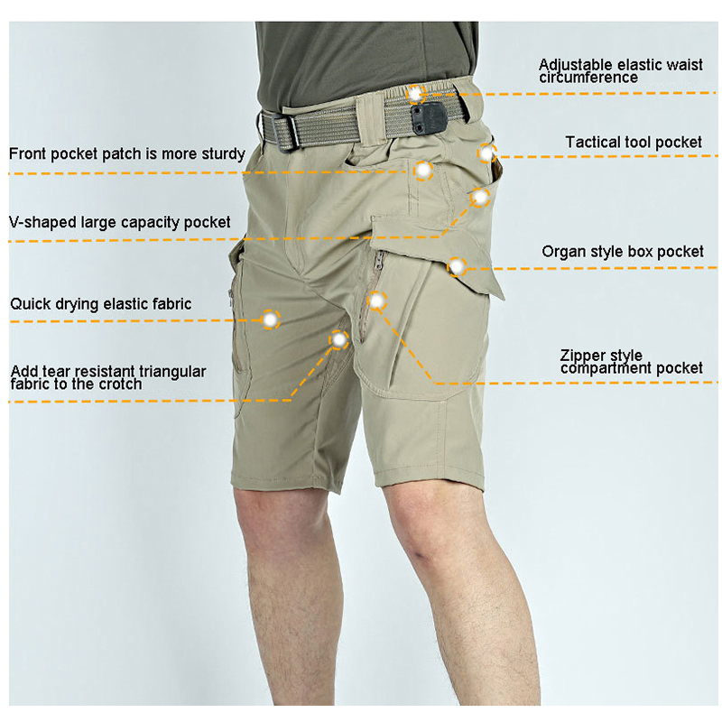 Bermudas Táticas Masculinas TR - Summer Clothing Work avaliação e preço
