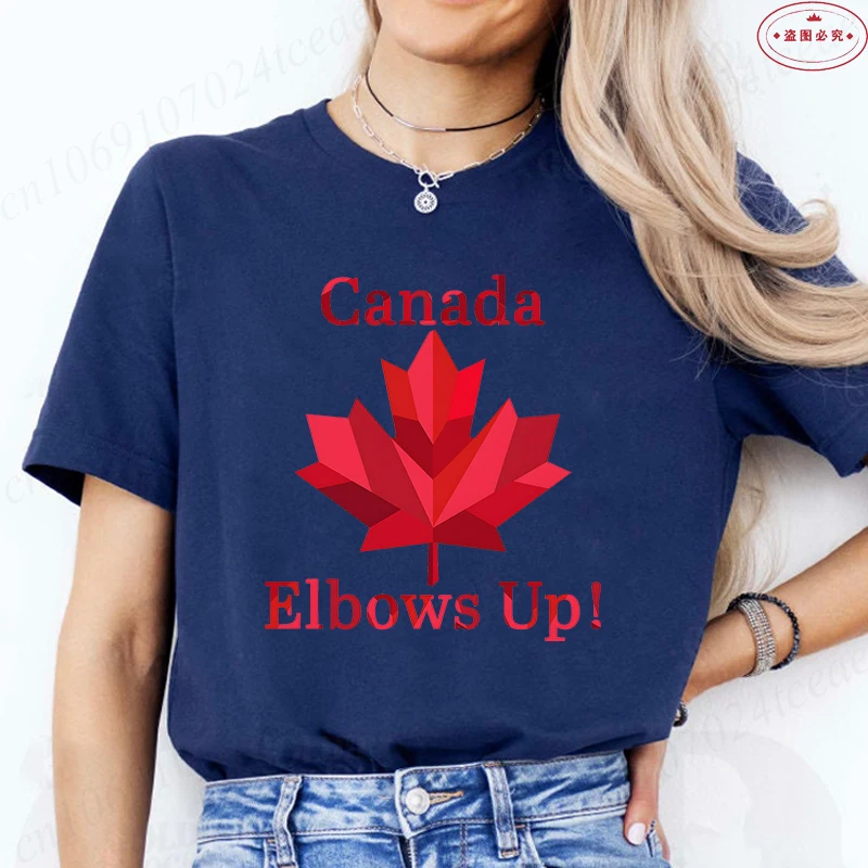 Cotovelos até canadá camiseta  - Summer Clothing Women Canada avaliação e preço