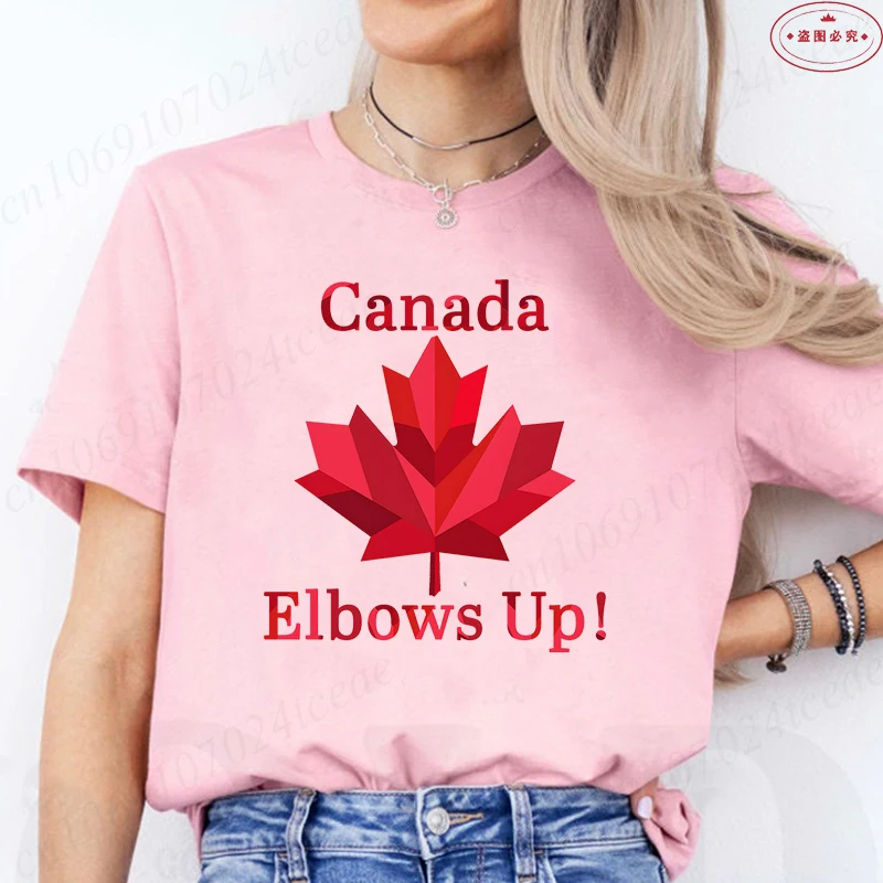Cotovelos até canadá camiseta  - Summer Clothing Women Canada avaliação e preço