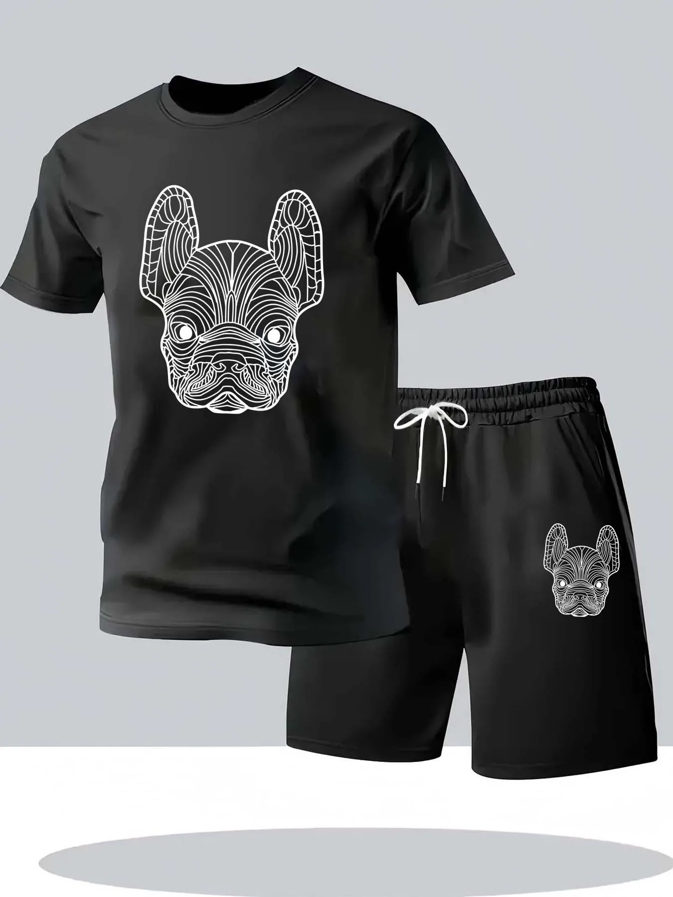 Conjunto de camiseta e shorts  - Summer Gym Clothing avaliação e preço