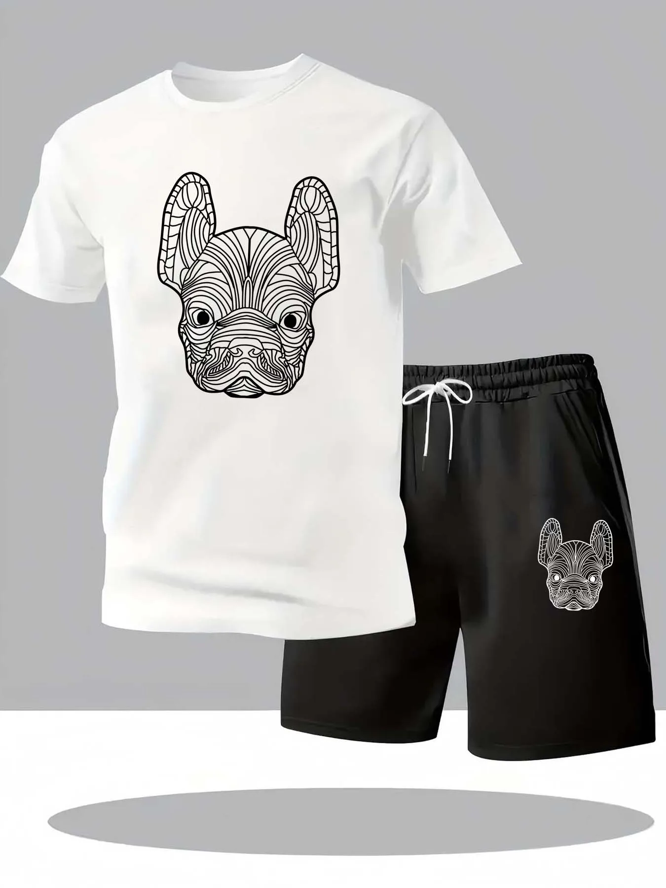 Conjunto de camiseta e shorts  - Summer Gym Clothing avaliação e preço