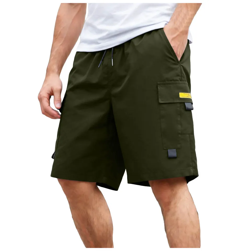 Bermudas Cargo Masculinas de V - Summer Clothing Work avaliação e preço