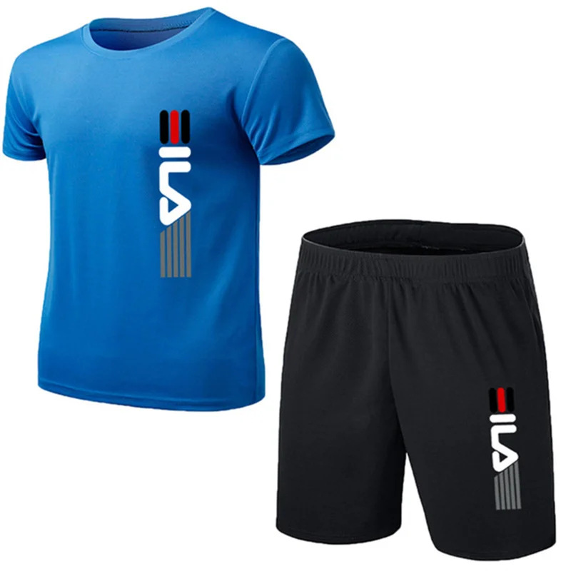 Moda Masculina de Verão, Conju - Summer Gym Clothing avaliação e preço