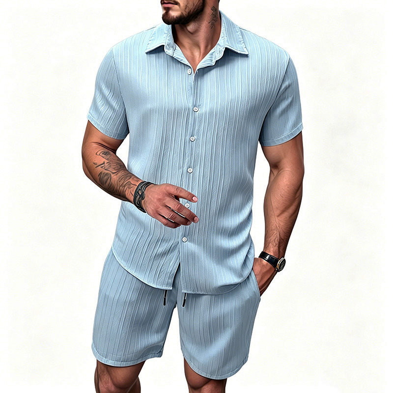 Conjunto Masculino Novo 2026:  - Summer Clothing Guys avaliação e preço