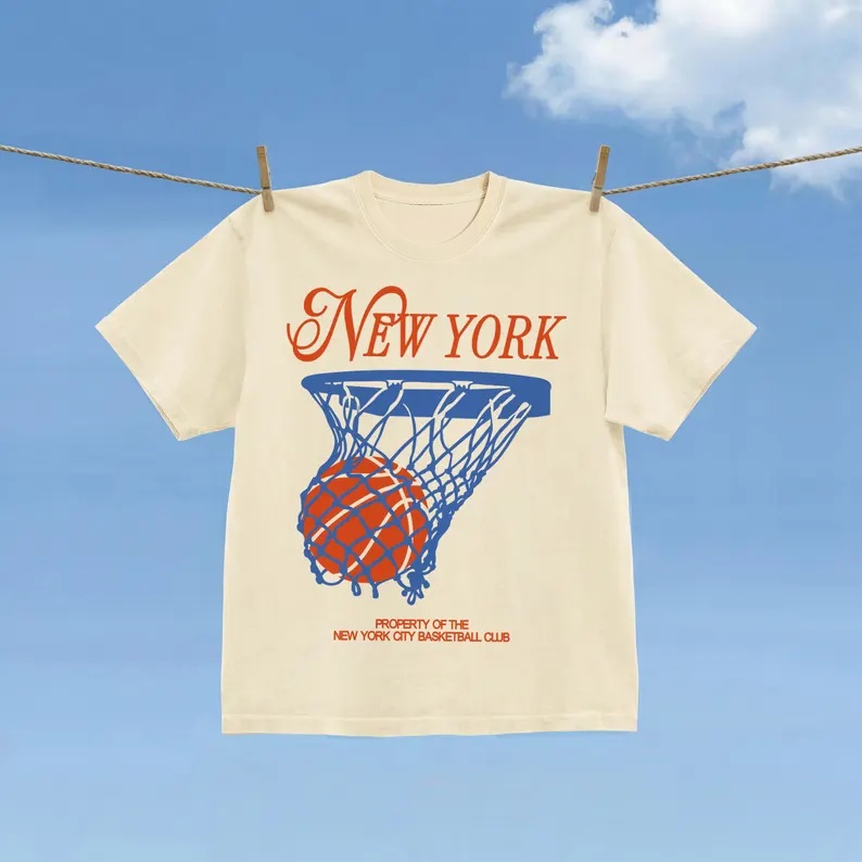 Camiseta de Basquete Nova York - Summer Clothing Nyc avaliação e preço