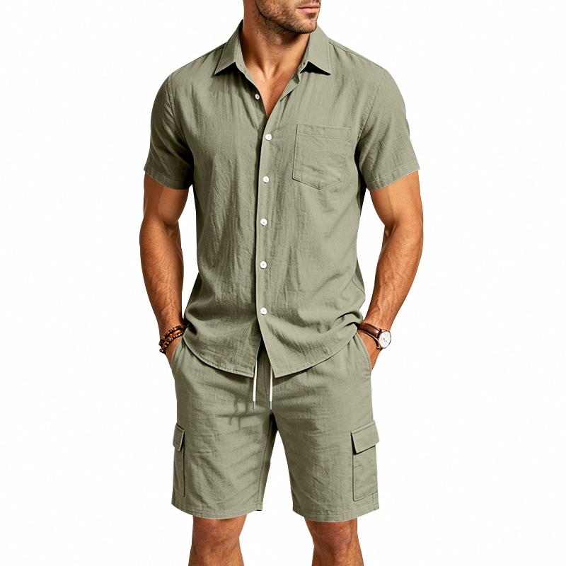 Conjunto Masculino de Verão em - Summer Clothing Guys avaliação e preço