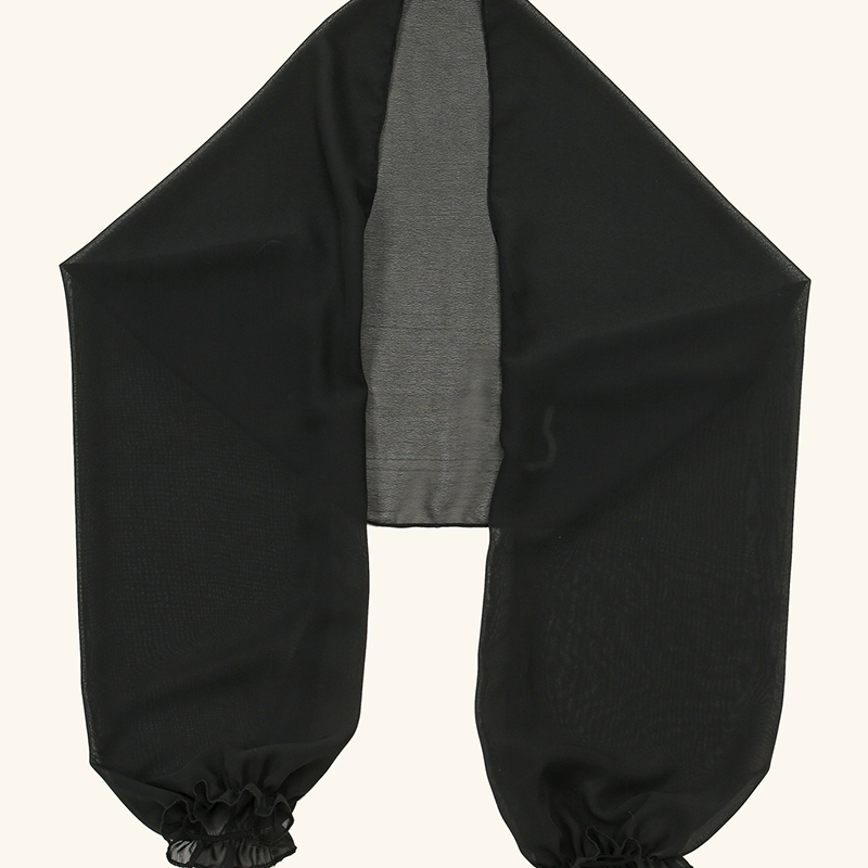 Xale de chiffon de cor sólida, - Off Shoulder Blouse avaliação e preço